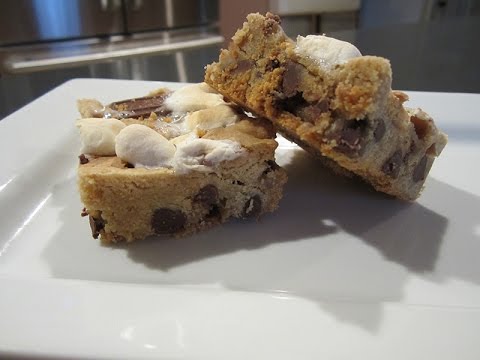 S'mores Cookie Bars - Dessert Bar Recipe