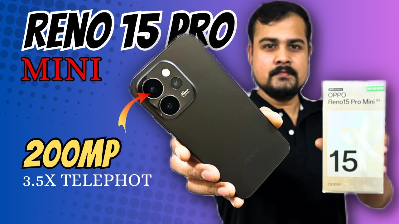 Oppo Reno 15 Pro Mini Unboxing & Review || 200MP Camera 3.5x Telephoto | Oppo Reno 15