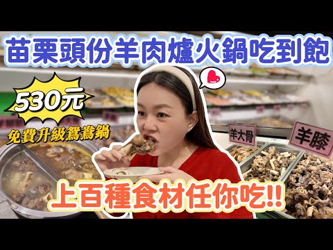 苗栗頭份羊肉爐牛肉爐吃到飽！最低530元就有上百種火鍋食材任你吃！九種火鍋湯底任選、還免費升級鴛鴦鍋！