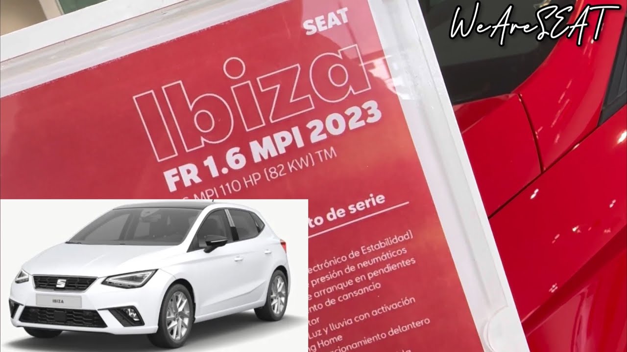 VÍDEO  Prueba del SEAT Ibiza FR 2023 1.5 150 CV: el mejor Ibiza -  AutoScout24