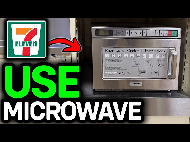 How To Use 711 Microwave (Easier Than You Think!) - YouTube