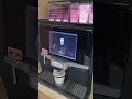 Coffee Machine at the car dealership