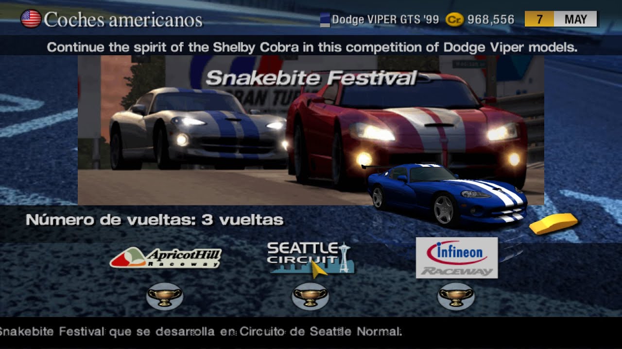Gran Turismo 4 Spec II Mod Pt. 74: Carreras monomarca [Dodge] (Snakebite Festival)