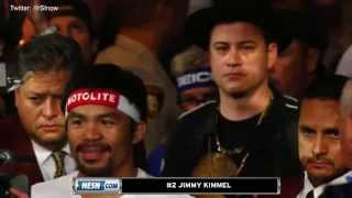 Top 5 Weird Celebrity Moments At The Mayweather-Pacquiao Fight