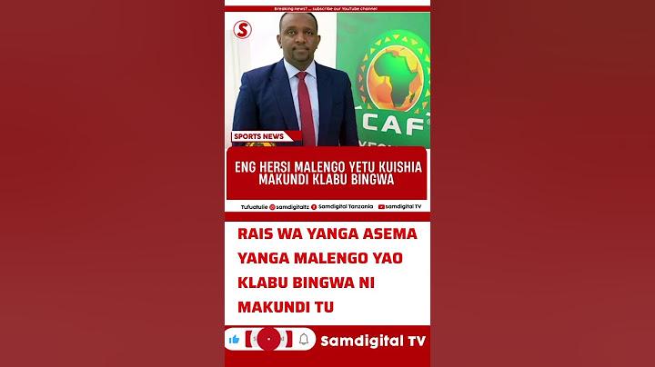 🔥 RAIS WA YANGA ENG HERSI ASEMA: CAF TUNAKWENDA MAKUNDI TU! 🟢🟡