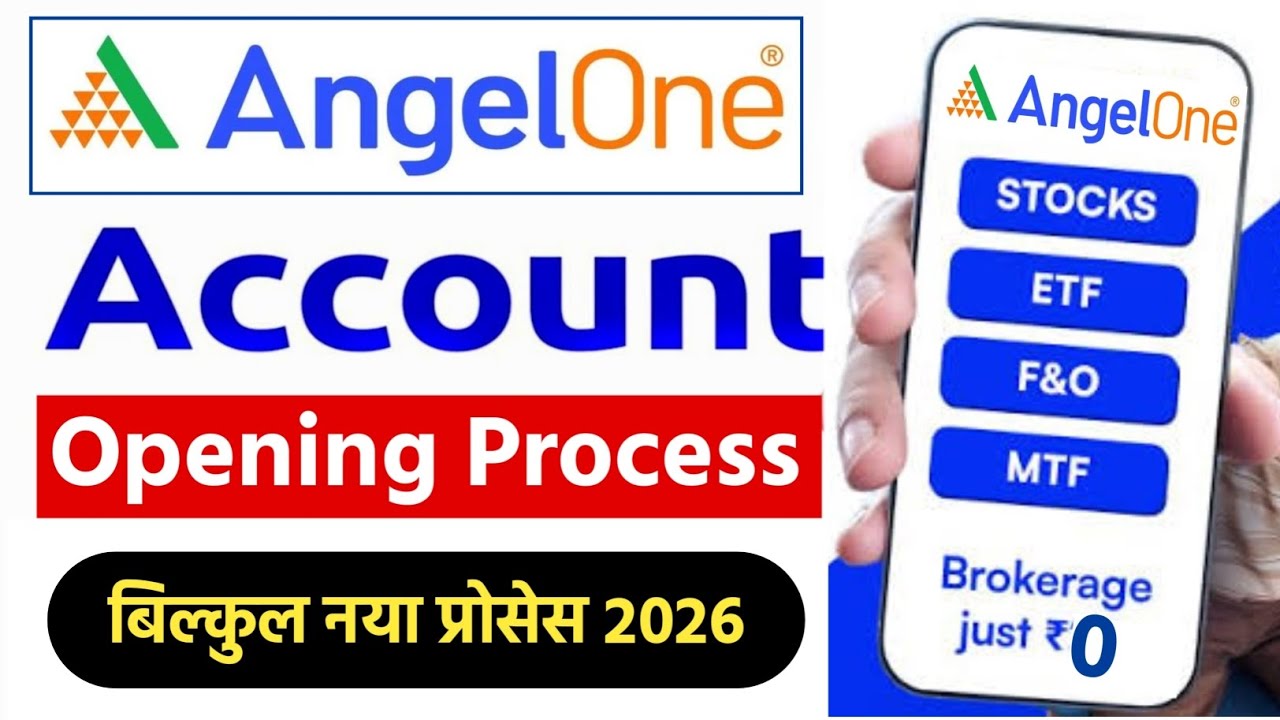 Angel One Account Opening 2026 | Angel One App Account Kaise Banaye | How to Open Demat Account