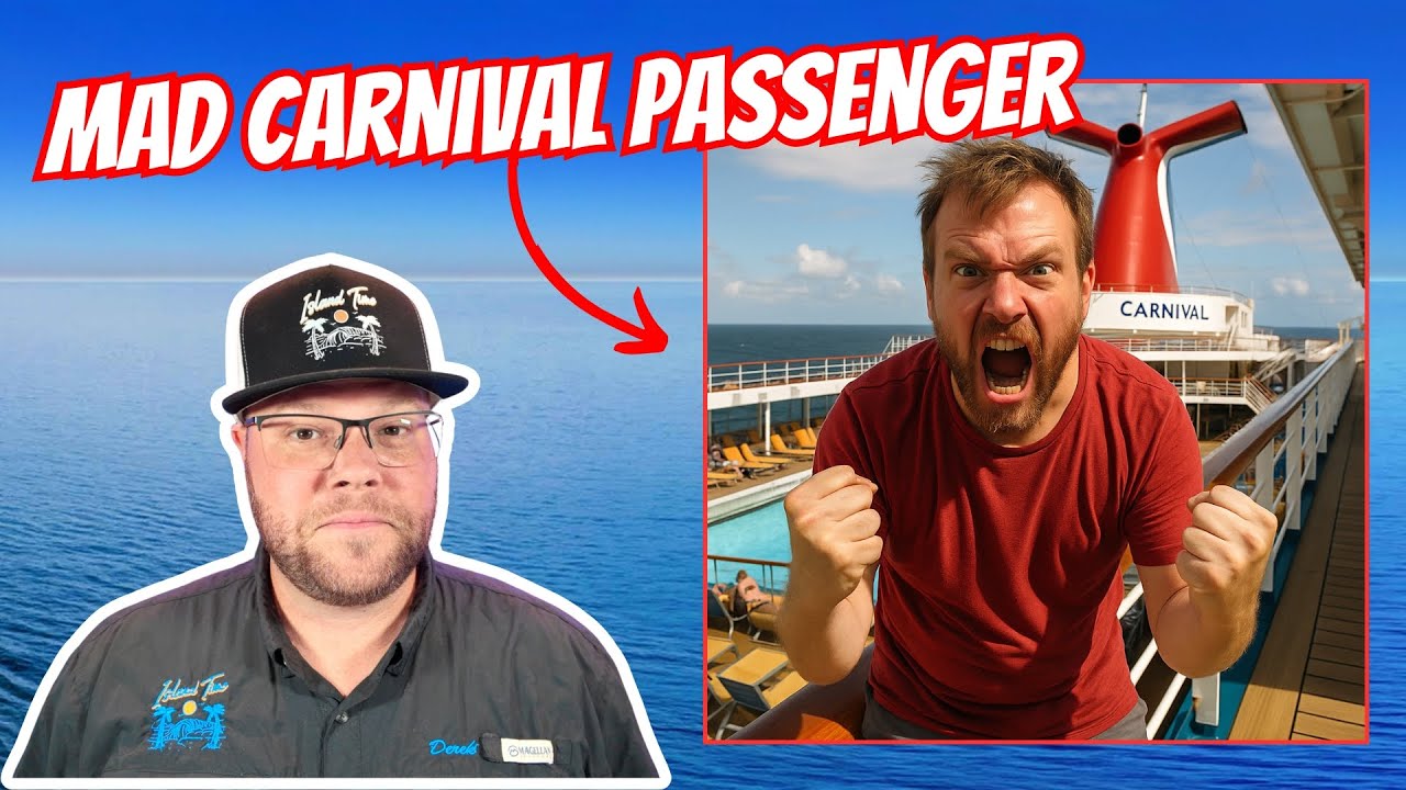 Carnival Chaos: Man MELTS DOWN Over No Netflix on the Big Screen!