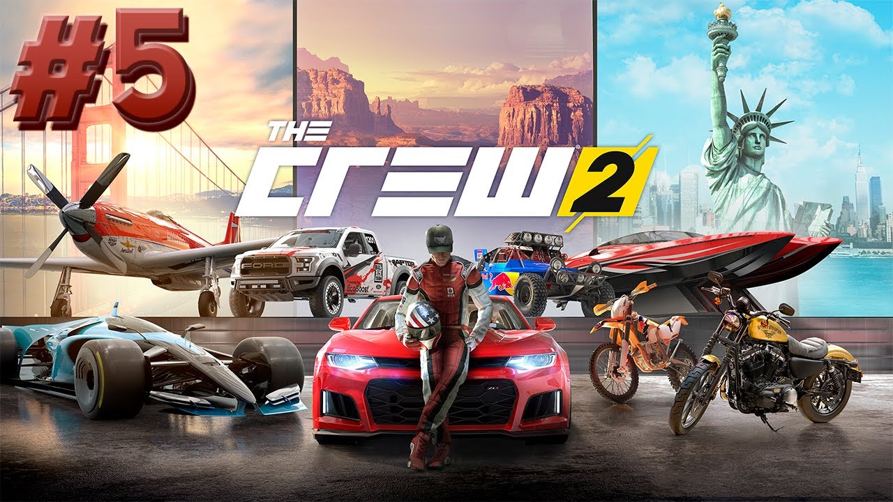 Прохождение The Crew 2 без комментариев, часть 5 - YouTube