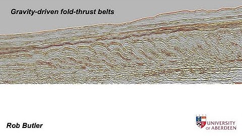 Gravity driven fold-thrust belts
