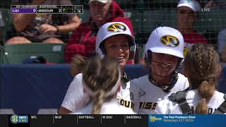 HIGHLIGHTS: Mizzou Softball Advances in SEC Tournament with win Over LSU