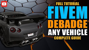 How to Debadge Your Car for FiveM (Tutorial)