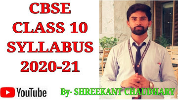 CBSE CLASS 10 SCIENCE SYLLABUS 2020-21| CLASS 10 SCIENCE SYLLABUS | SCIENCE SYLLABUS | NEW SYLLABUS