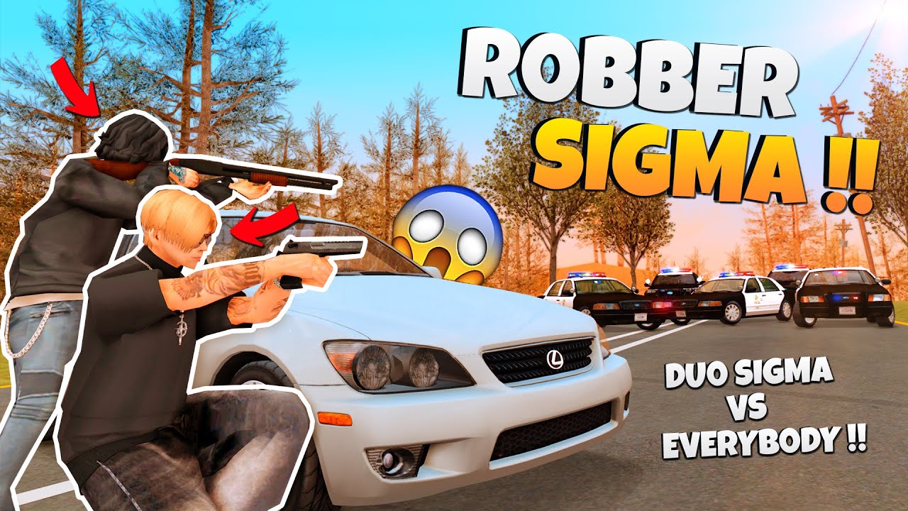 DUO BEGAL SIGMA BERAKSI MELAWAN KEPOLISIAN SATU KOTA ! GTA SAMP ROLEPLAY