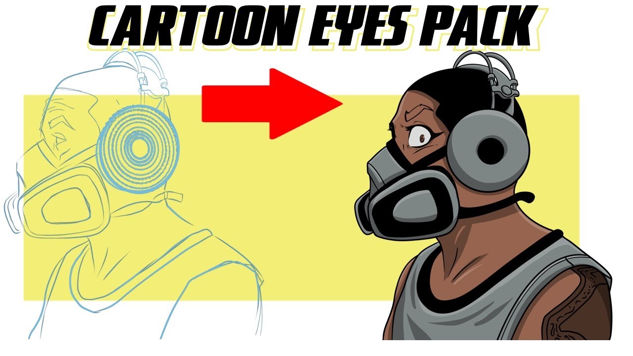 My Favorite Cartoon Eyes Bush's For Procreate 2023