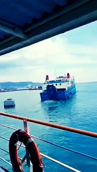 Suara Klakson Kapal laut#laut#kapallaut#shorts