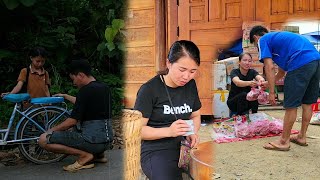 Minh's joy when selling medicinal plants himself. sadness about Van Anh's bicycle