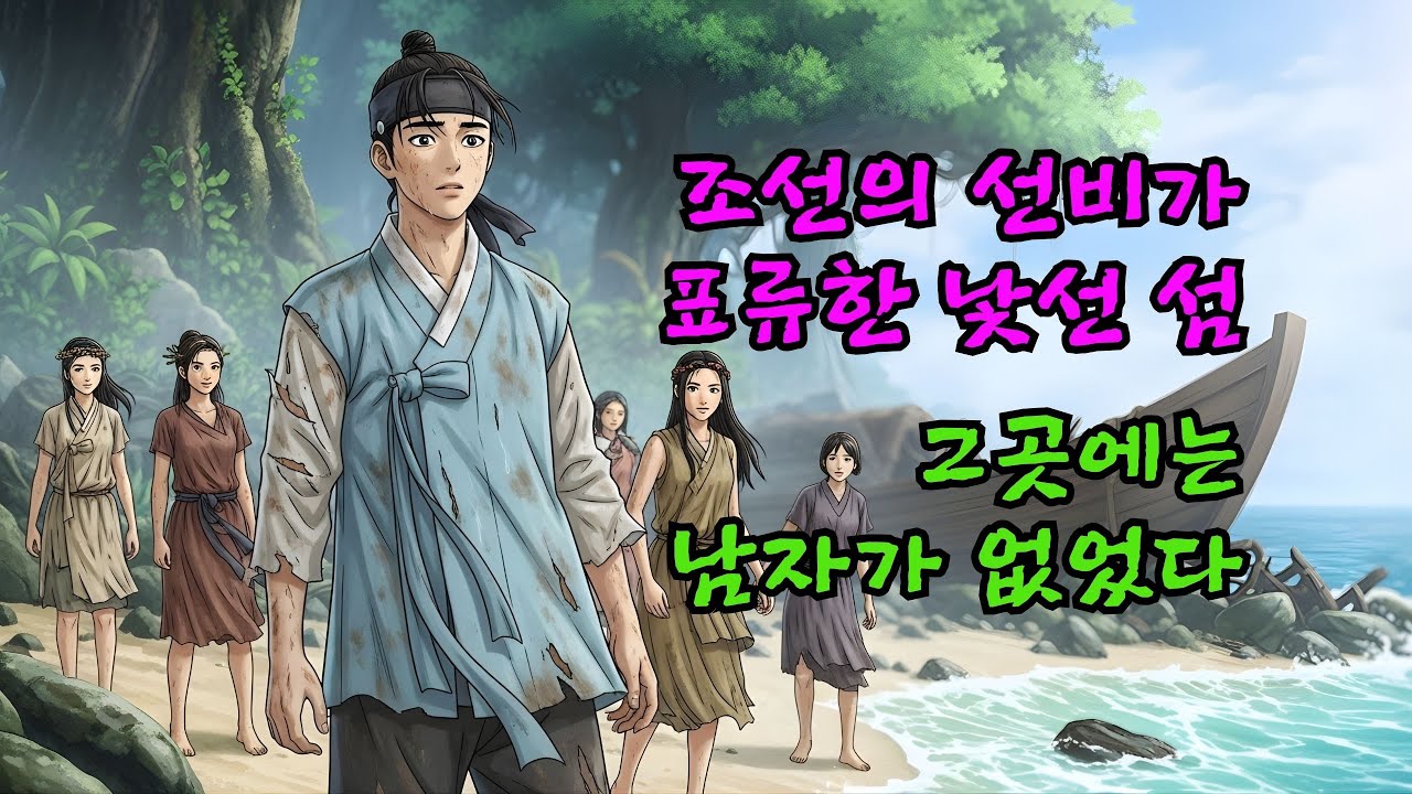 조선의 선비가 표류한 낯선 섬… 그곳에는 남자가 없었다
