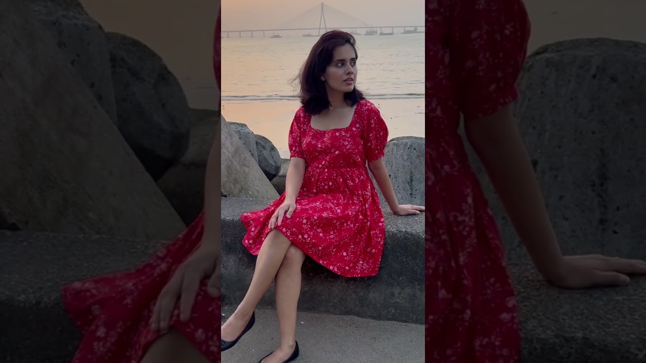 Aadi Summer Scarlet Dress  
