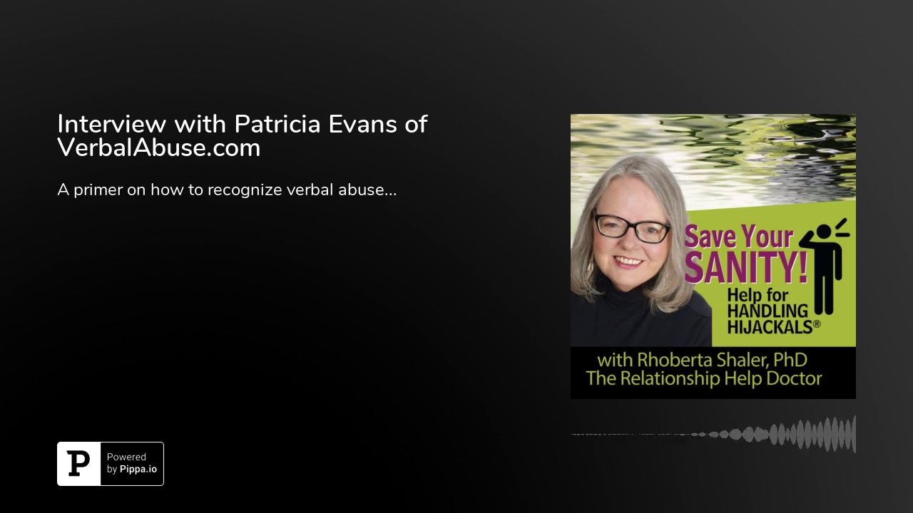 the verbally abusive relationship by patricia evans