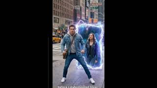 Title: Mystery Glowing Frame Prank in America 😂❤️ | Funny Couple Street Prank Gone Wrong!