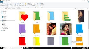 #folder #foldericon #change folder icon change  how to change folder background color