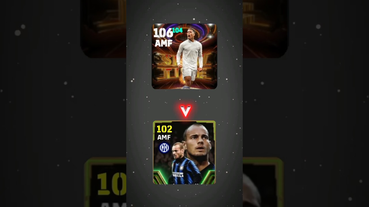 Top 6 AMF Card in efootball 2025 | AMF Best Card In efootball 2025 