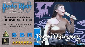 PENGEN DIJENGKING ~ INDRI MS ~ DEDE RISTY LIVE THE WEDDING JUNI & MIA