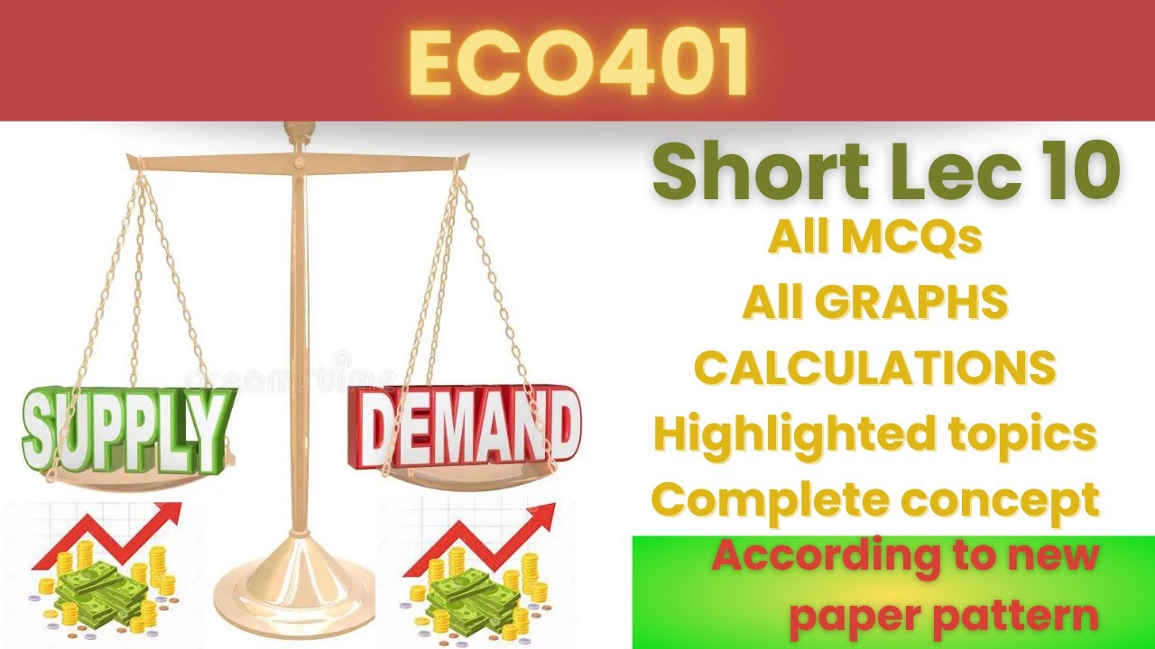 ECO401 Short Lecture 10_Highlighted Questions_ECO401short Lectures_MidTerm_Full Detail In Short Time
