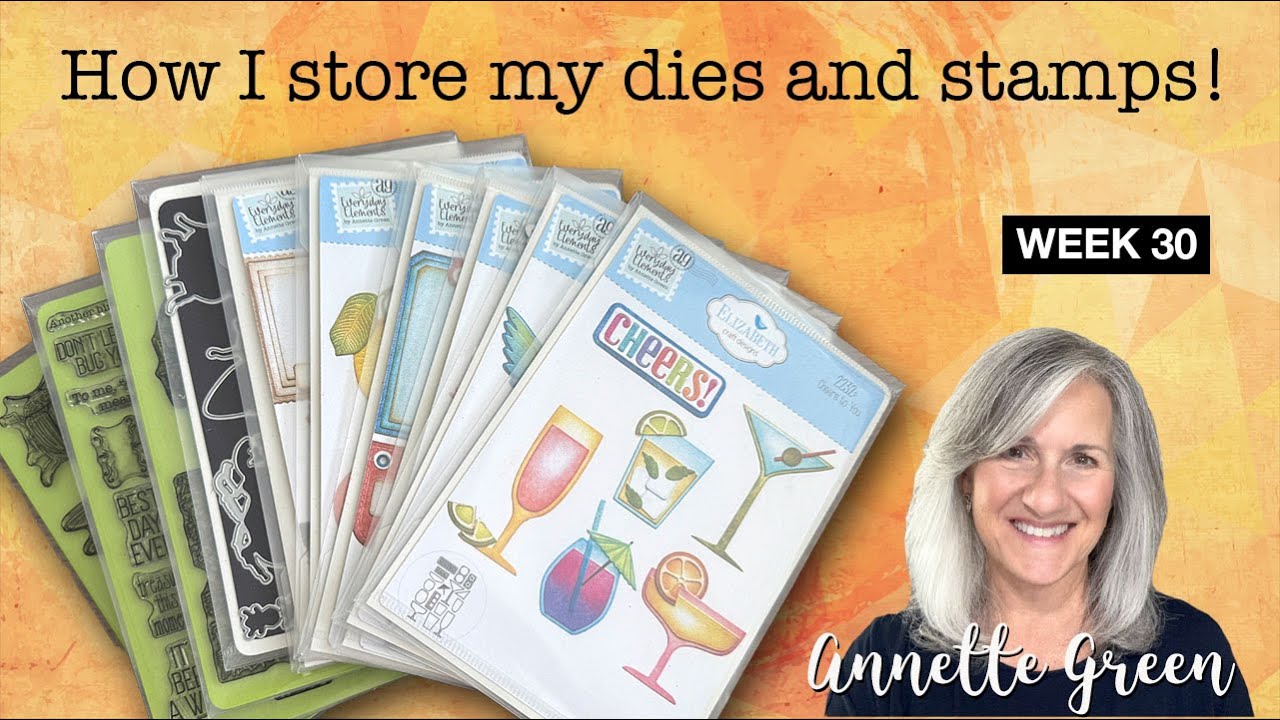 How I Store my Dies & Stamps