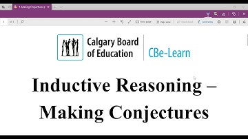 1-Making Conjectures