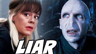 Why Narcissa Malfoy LIED to Voldemort about Harry  Harry Potter Explained