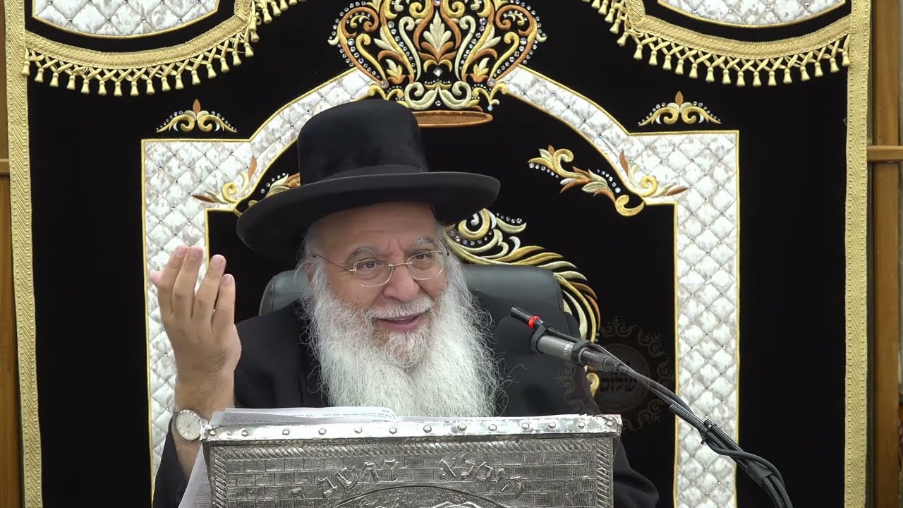 Parashat TERUMA-Weekly Torah Portion Rabbi Benyahu Shmueli Shalita