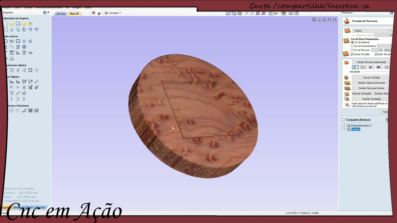 Como trabalhar os dois lados do material na cnc router