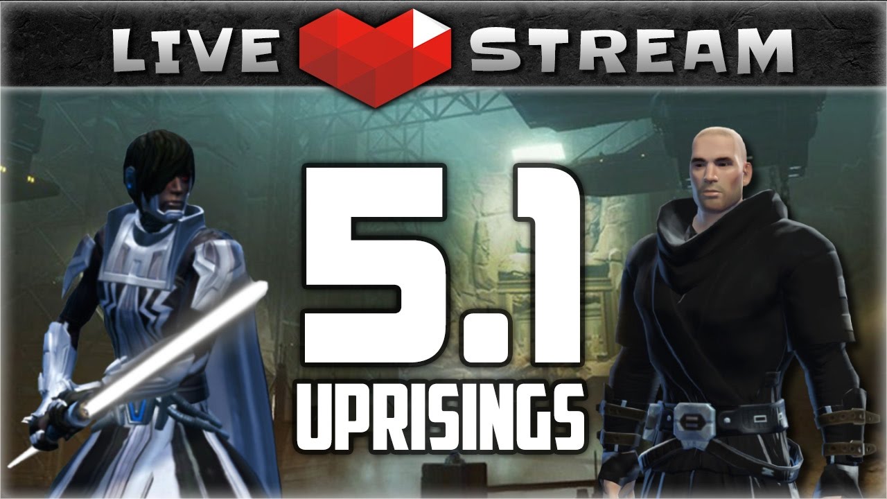 swtor patch 5.1 new uprisings arent in groupfinder