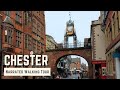 Chester  4k narrated walking tour  lets walk 2022