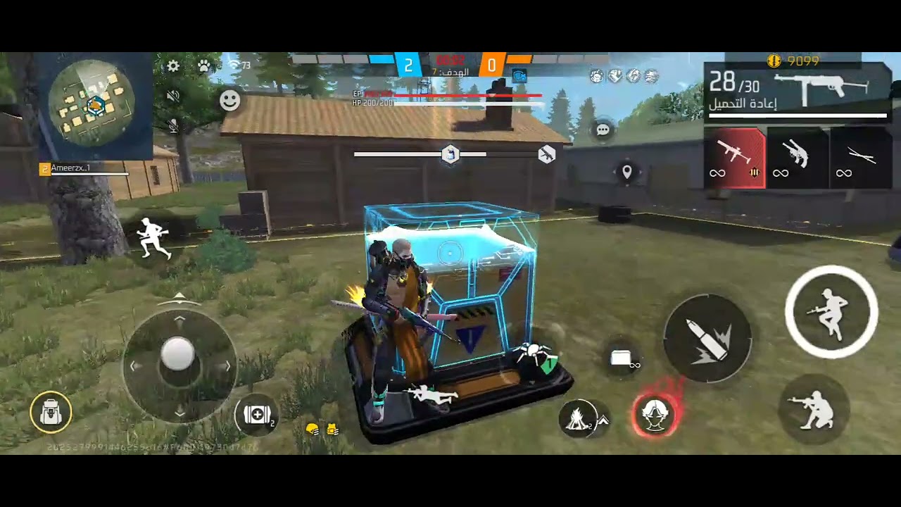 هاي لعبه فري فاير بعد ما انقطعت عنها مده كيف الروم