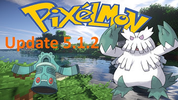 PIXELMON UPDATE 5.1.2 - MINECRAFT 1.10.2 (MOD SHOWCASE)