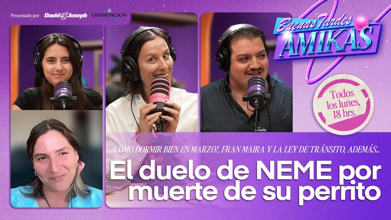 El duelo de NEME por muerte de su mascota + ¿Se puede dormir bien en marzo? |  Buenas Tardes Amikas