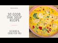 Addictive Healthy Easy Coconut Thai Soup Recipe