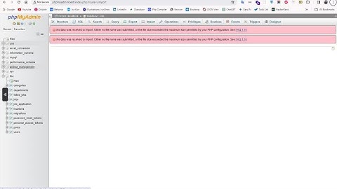 Laravel Herd, Fixing the file size exceeded the maximum size by your PHP configuration.