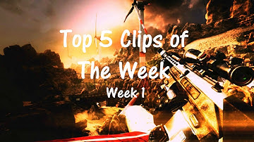 Array Sniping: Top 5 Clips of the Week #1 | Black Ops 2 |