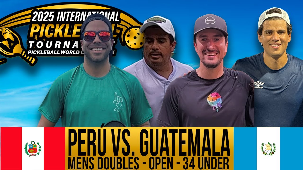 Alejandro Tirado/Andrés vs. Mike Delgado/Guillermo Paiz (GUA) - Pickleball International Cup