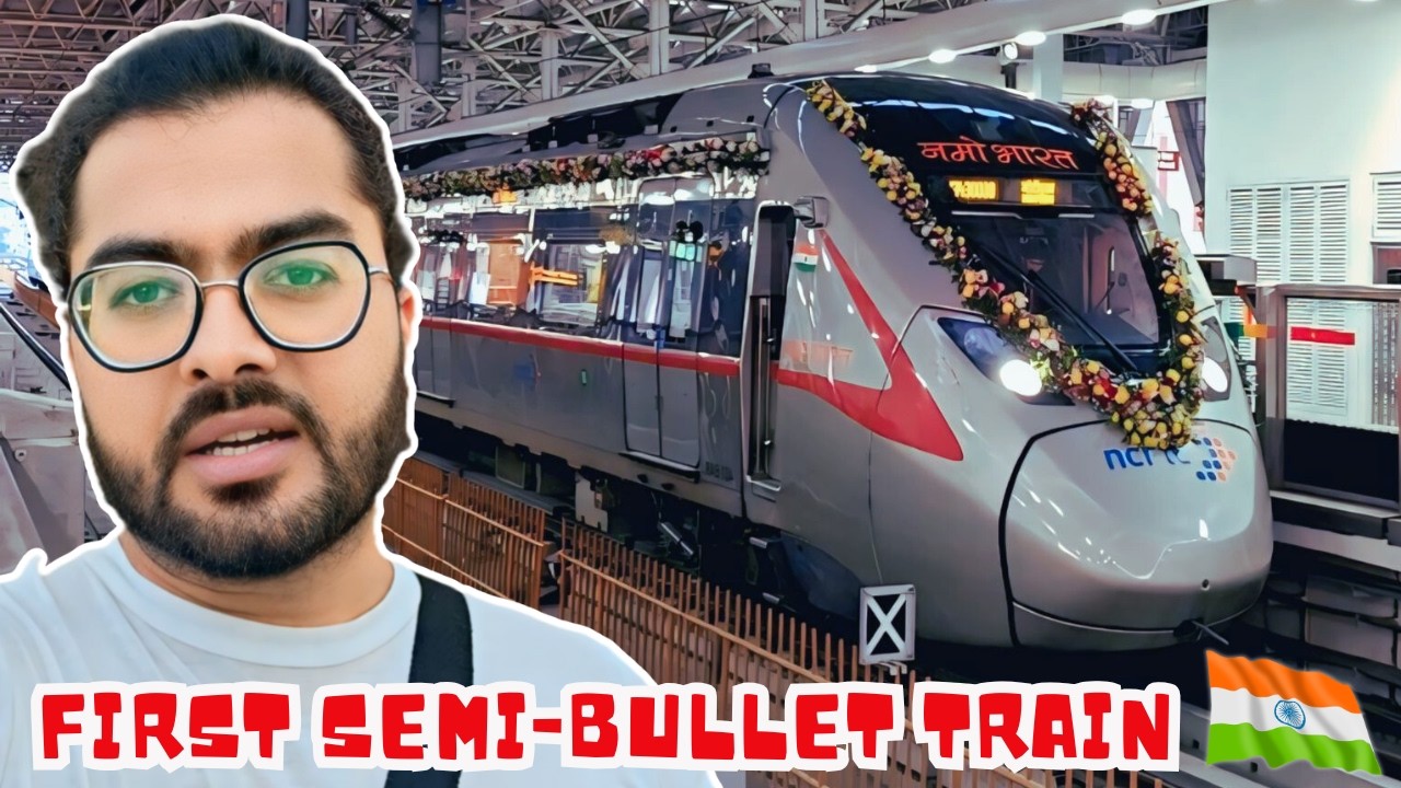 DELHI MEERUT RRTS 50 minutes FULL RIDE | NAMO BHARAT Rapid Rail TRANSIT SYSTEM @meriyaatra​
