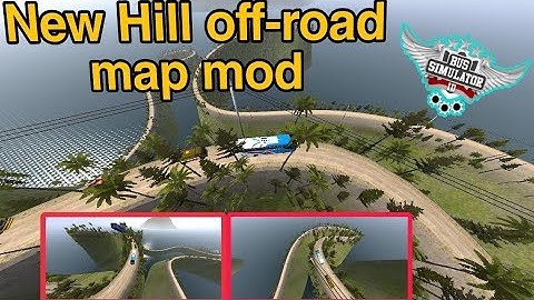 Map Mod Bussid 3.7- New Hill off-road map mod for bus simulator Indonesia by AS gaming 295