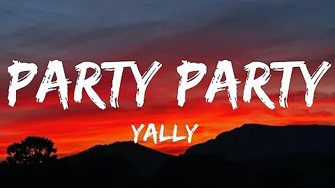 yally - Party Party (Tiktok Remix)  (Lyrics)