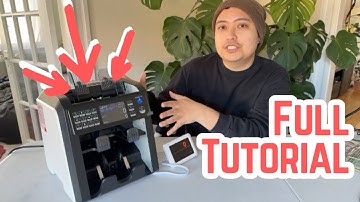 MUNBYN IMC08 Dual Money Counter Machine Review | Mixed Denomination & Counterfeit Detection