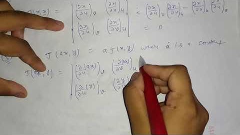 Jacobian Part 2 for B.Sc 2nd year by Sapna Agarwal