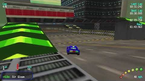 Re-Volt Custom Track R2049 Downtown by Dyspro50, 8 Lap Race