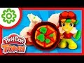 Плей до пластилин набор “Плей До Доставка пиццы Делаем Пиццу” Play Doh лепим пиццу