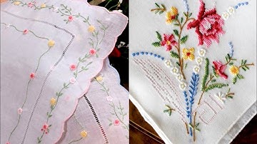 Extremely Beautiful Hand Embroidered Table Cover Mats designs Patterns Part 2
